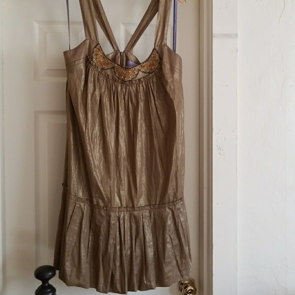 Silk Vera Wang Lavender Label Dress